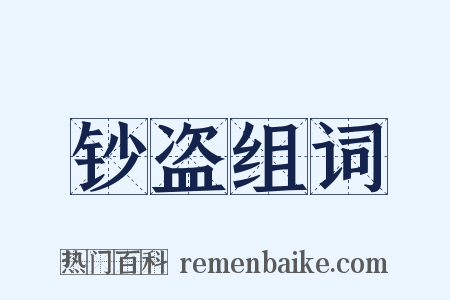 钞盗组词是什么意思的图片